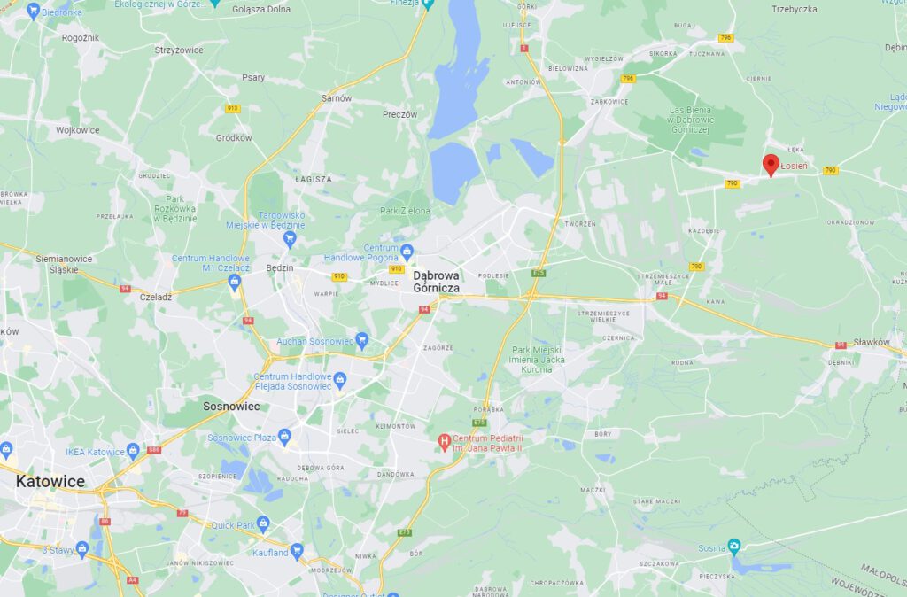 Łosień – Dąbrowa Górnicza